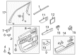 2023 Lincoln Navigator Weather Strip Diagram - JL1Z-7825860-A