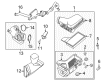 2020 Ford Mustang Air Intake Coupling Diagram - JR3Z-9B659-A