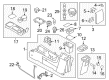 2010 Ford E-350 Super Duty Ashtray Diagram - YL8Z-7804810-AAA