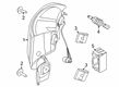 Lincoln Aviator Tail Light Diagram - LC5Z-13404-E