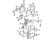 1995 Ford E-350 Econoline Club Wagon A/C Clutch Diagram - 6F3Z-19D786-B