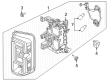 Ford Bronco Light Socket Diagram - M2DZ-13410-A