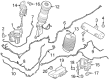 Lincoln Air Suspension Compressor Diagram - LC5Z-5319-C