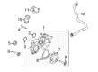 2010 Mercury Mariner Cooling Hose Diagram - 9L8Z-18472-D