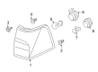 Lincoln Tail Light Diagram - 8L7Z-13405-A