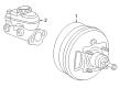 Ford Brake Master Cylinder Reservoir Diagram - XL2Z-2K478-AA