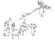 Ford Edge Muffler Hanger Straps Diagram - 7T4Z-5F262-A