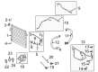 Ford A/C System Valve Core Diagram - 1W1Z-19E889-LB