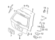 Ford Expedition Tailgate Latch Diagram - 6L1Z-7843150-BA