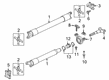 2018 Ford Expedition Driveshaft Yokes Diagram - JL1Z-3814-A