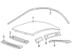 Lincoln LS Weather Strip Diagram - 1W4Z-5451822-AA