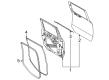 Ford Maverick Weather Strip Diagram - NZ6Z-6025325-A