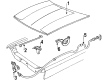 1984 Ford Tempo Hood Cable Diagram - E43Z16916A