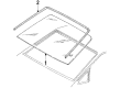 Ford Aerostar Windshield Diagram - F29Z-1103100-B