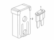 2021 Ford Explorer Fuse Diagram - GU5Z-14526-BCA