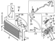 Ford Police Responder Hybrid A/C Hose Diagram - DG9Z-19D742-N