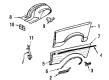 Ford F-250 Super Duty Steering Knuckle Diagram - HC3Z-3130-B