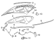 2003 Ford F-350 Super Duty Air Deflector Diagram - F81Z-16C900-BA