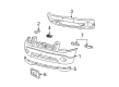 2005 Ford Explorer Sport Trac Bumper Diagram - 4L2Z-17D957-NAA