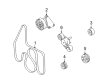 2009 Ford E-350 Super Duty Timing Belt Idler Pulley Diagram - 8C2Z-8678-A
