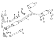 2017 Ford Flex Exhaust Pipe Diagram - DA8Z-5G274-B