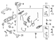 2023 Ford Explorer Window Regulator Diagram - LB5Z-5827008-A