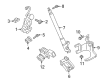 Ford Flex Door Lock Actuator Motor Diagram - DA8Z-14B351-A