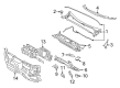 Lincoln Continental Dash Panels Diagram - G3GZ-5401610-D