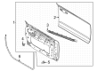 2023 Ford Bronco Weather Strip Diagram - M2DZ-7820530-B