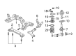 2009 Ford Escape Strut Bearing Diagram - YL8Z-18198-AA