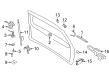 2013 Ford Expedition Tailgate Handle Diagram - 8L1Z-7843400-AAPTM