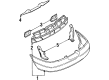 Ford Escort Bumper Diagram - XS4Z-17906-AA