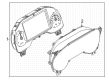 Ford E-350 Super Duty Instrument Cluster Diagram - LC2Z-10849-B