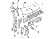 Ford F-250 HD Car Mirror Diagram - DU5Z-17700-P