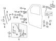 Ford Door Lock Actuator Motor Diagram - 8L1Z-14A626-A