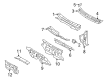 Lincoln Dash Panels Diagram - 9T4Z-7801610-A