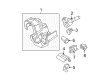 2006 Mercury Mountaineer Body Control Module Diagram - 6L9Z-15604-BA