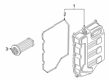 2022 Ford Escape Automatic Transmission Filter Diagram - J1KZ-7B301-A