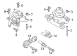 Ford Explorer Motor And Transmission Mount Diagram - DB5Z-6068-A