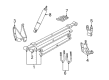 1998 Ford F-250 Shock Absorber Diagram - AU2Z-18V125-AX