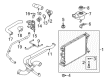 2014 Ford Mustang Thermostat Housing Diagram - DR3Z-8592-A