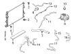 Ford Bronco Sport Cooling Hose Diagram - LX6Z-8063-A