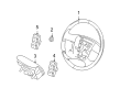 2009 Lincoln MKX Steering Wheel Diagram - 8T4Z-3600-BE