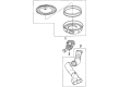 1987 Mercury Cougar Air Filter Diagram - D3ZZ-9601-AR