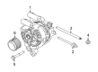 2018 Ford Escape Alternator Pulley Diagram - CJ5Z-10344-A