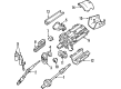 2004 Lincoln LS Steering Column Cover Diagram - 3W4Z-3530-AAC