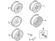 2005 Mercury Montego Spare Wheel Diagram - 5G1Z-1007-BA