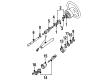 Ford Explorer Upper Steering Column Bearing Diagram - EOTZ-3517-B