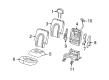 2005 Lincoln Aviator Seat Cushion Diagram - 2C5Z-7863840-AA