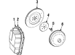 Ford Side Cover Gasket Diagram - F3RZ-7F396-A